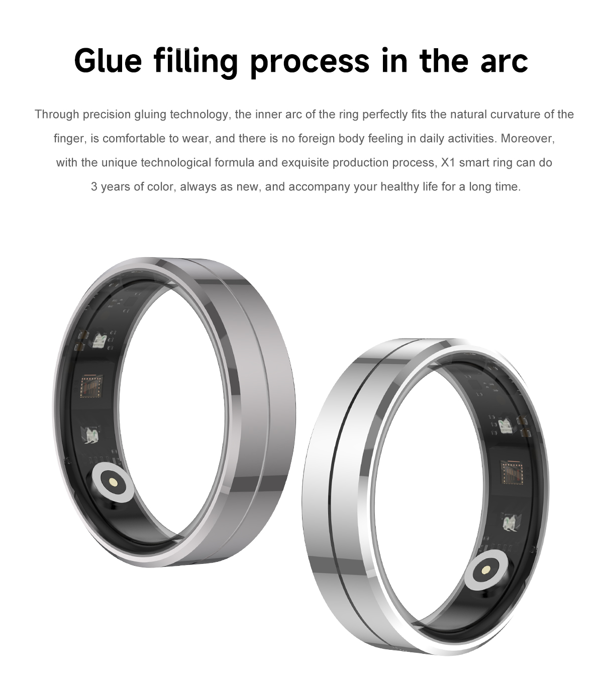 smart ring，wearable ring，health tracker ring，activity tracker ring，smart ring for men